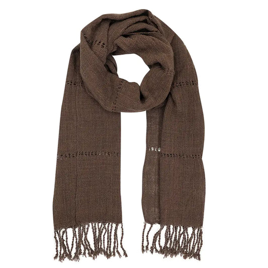 Brown Laos Scarf