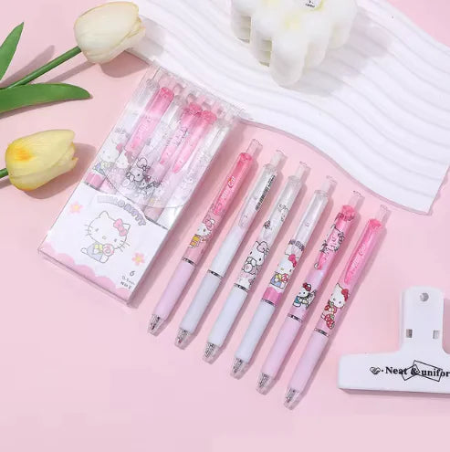 Hello Kitty & Kuromi Gel Pens